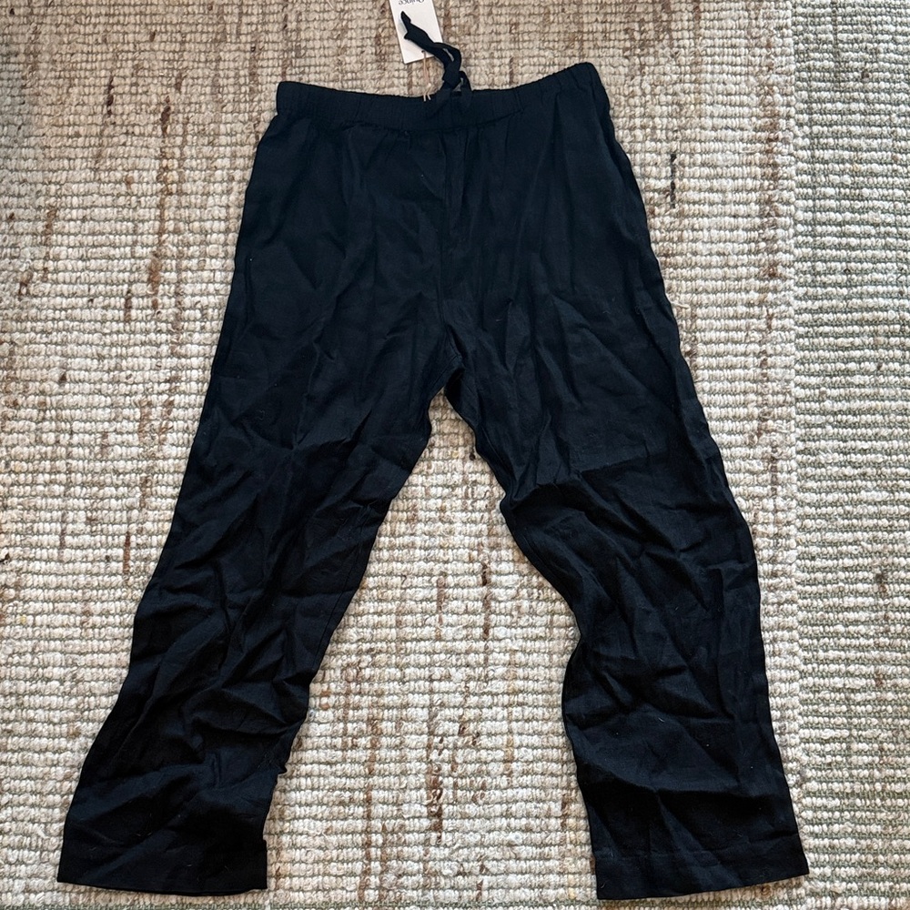 Quince linen Black pants - Picture 2 of 2